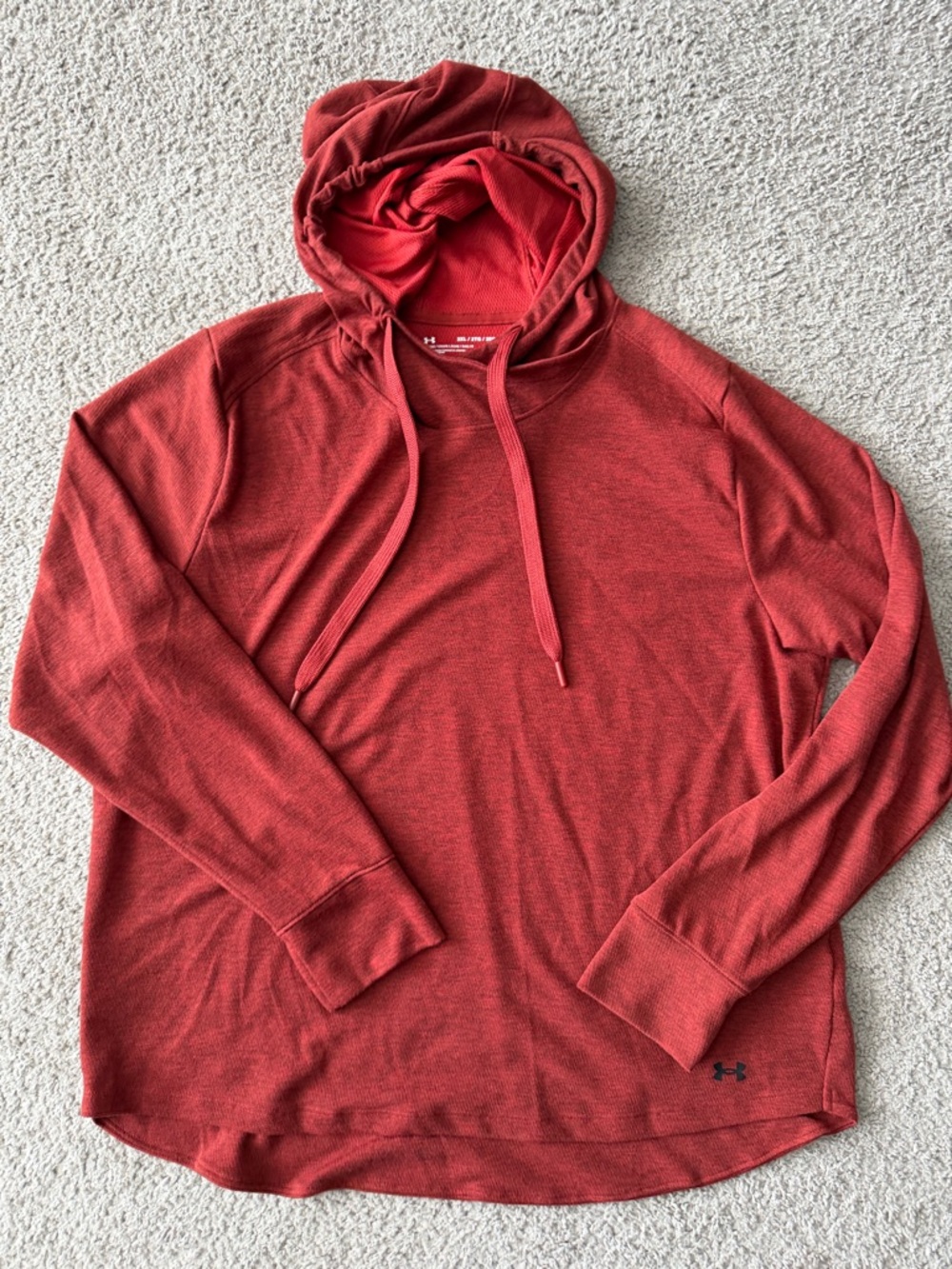 Under Armour Women’s Red Hooded Long Sleeve Pullover